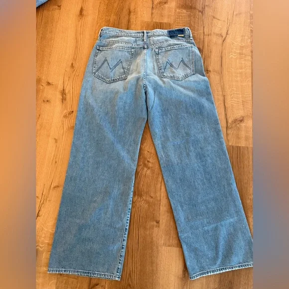 MOTHER Denim Lil’ Dodger Sneak sz 31 Tomorrow Always Knows - Picture 5 of 5